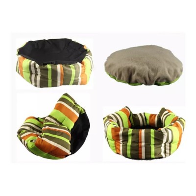 hot selling luxury soft indoor plush pet bed houses factory