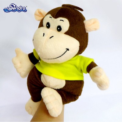 Factory Sells Custom Gift Plush Toys Monkey Plush Animal Hand Puppet