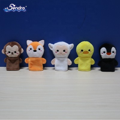 Birthday Gifts To Pattern Customization Wholesale Animal Plush Finger Puppet Set